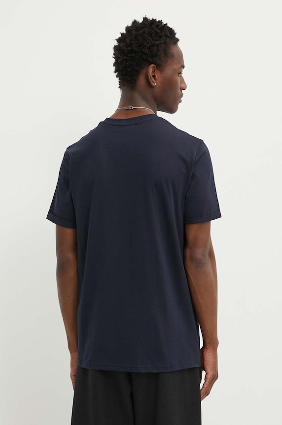 Îmbrăcăminte Les Deux tricou din bumbac LDM101165 bleumarin