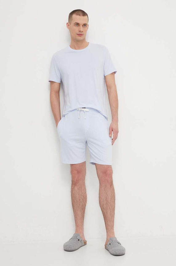 Tričko Polo Ralph Lauren 714931651 modrá SS24
