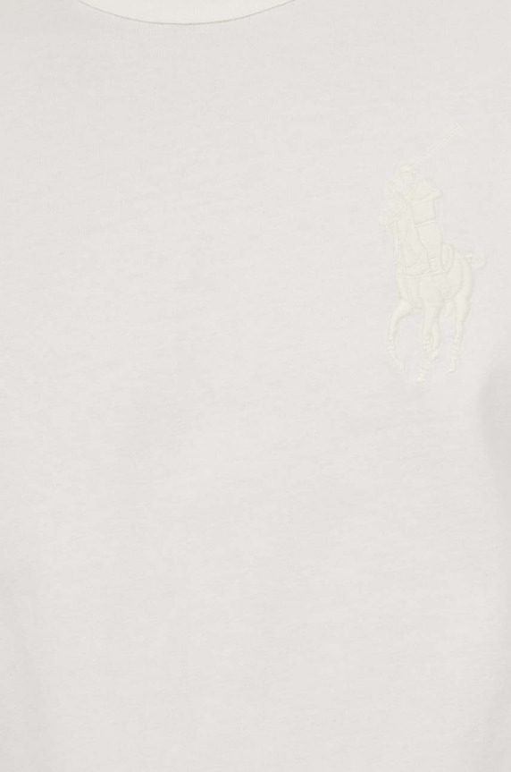 Polo Ralph Lauren tricou din bumbac bej 710936509