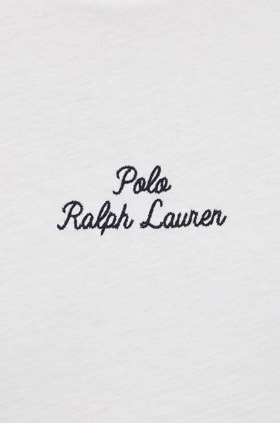 Pamučna majica Polo Ralph Lauren 710936585 bijela