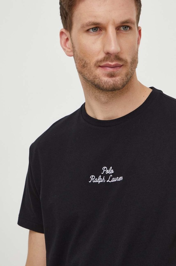Clothing Polo Ralph Lauren cotton t-shirt 710936585 black