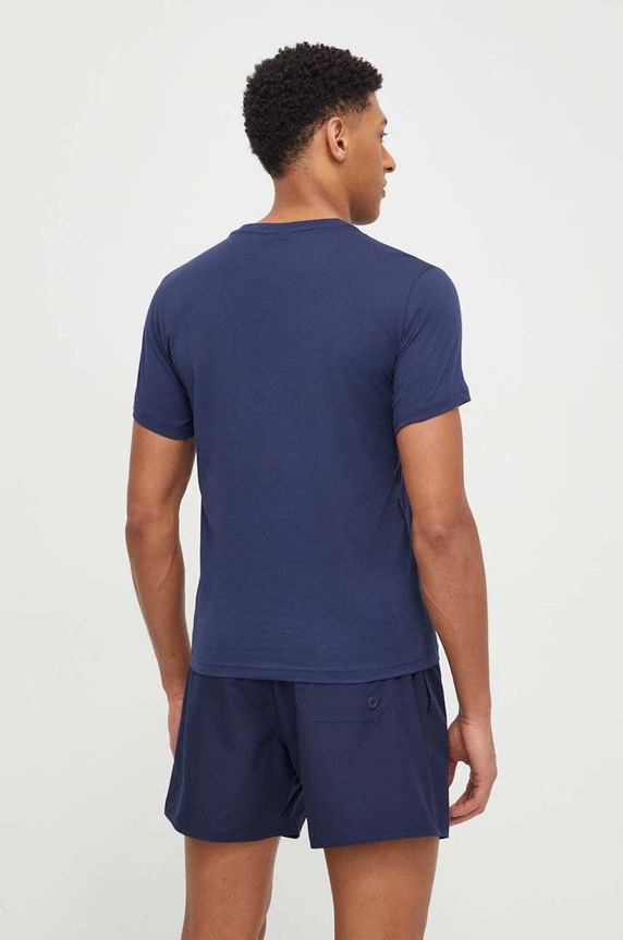 Ρούχα Βαμβακερό μπλουζάκι Emporio Armani Underwear 0 211818.4R463 σκούρο μπλε