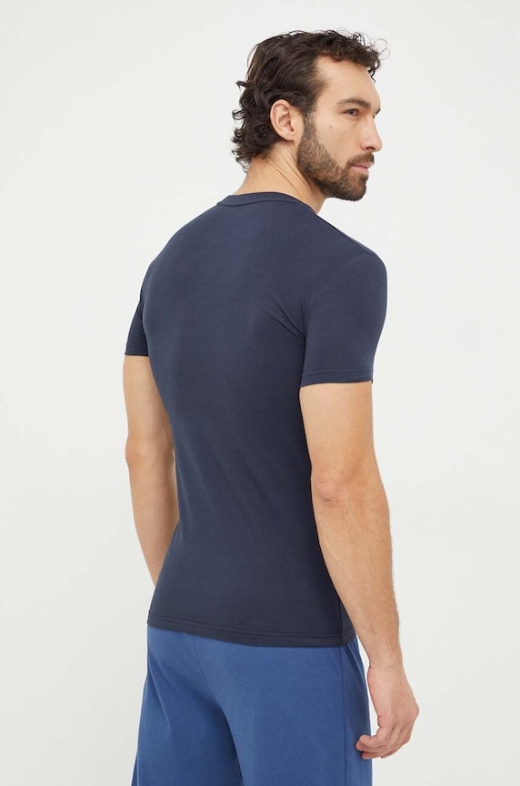 Дрехи Домашна тениска Emporio Armani Underwear 111035.4R516 тъмносин