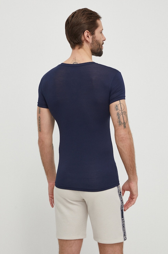 Tričko Emporio Armani Underwear 2-pak béžová 111670.4R733