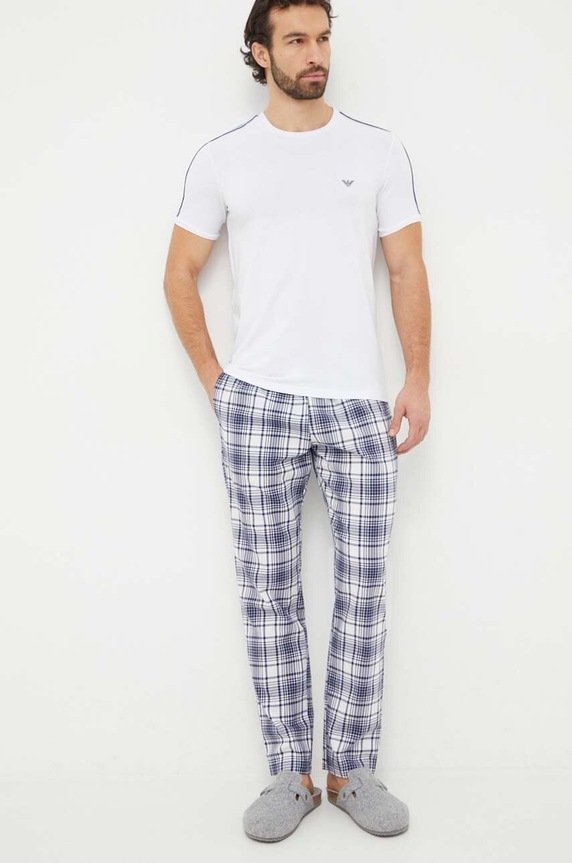 Tričko Emporio Armani Underwear 111890.4R717 biela SS24