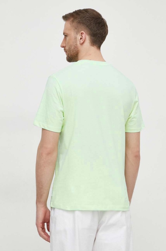 Ruházat Pepe Jeans pamut póló PM509390 zöld