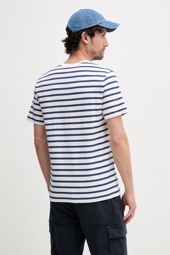 Odzież Pepe Jeans t-shirt bawełniany PM509407 biały