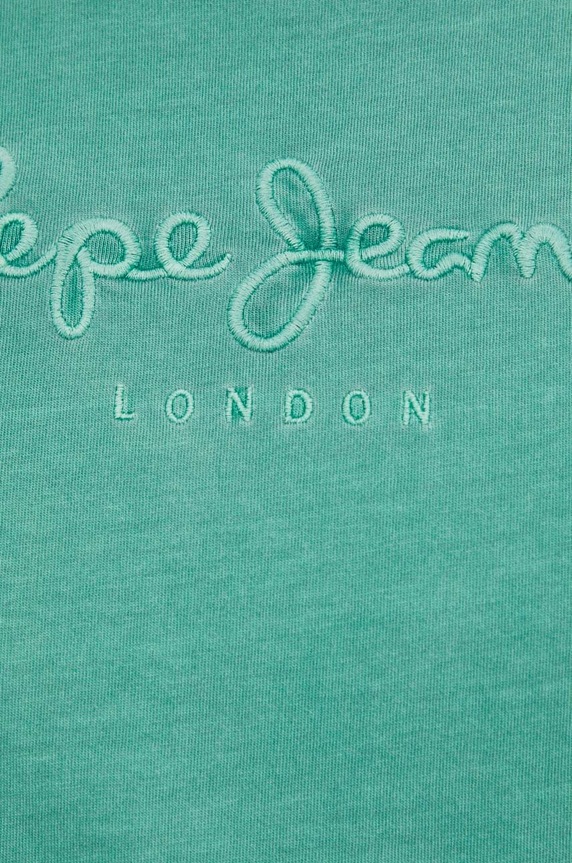Pepe Jeans pamut póló PM509418 zöld