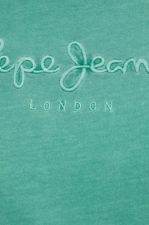 Pepe Jeans pamut póló PM509418 zöld