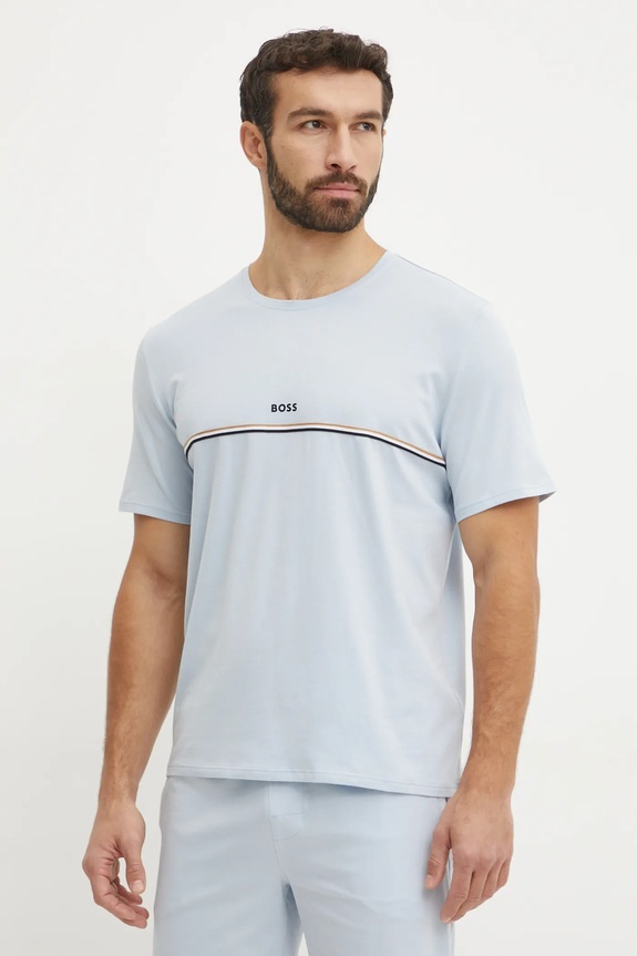 BOSS tricou lounge albastru 50515395