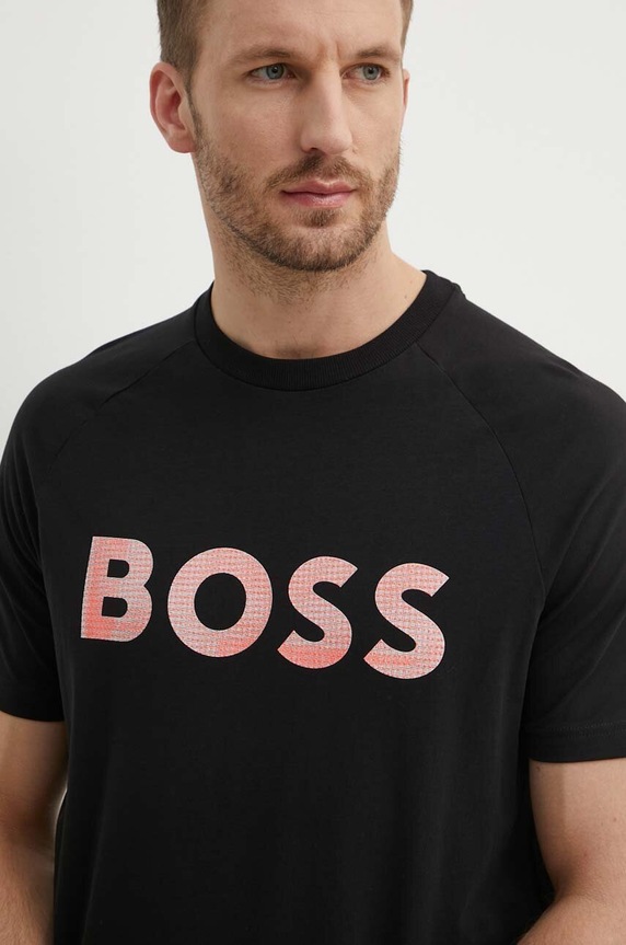 BOSS Green t-shirt czarny 50512999