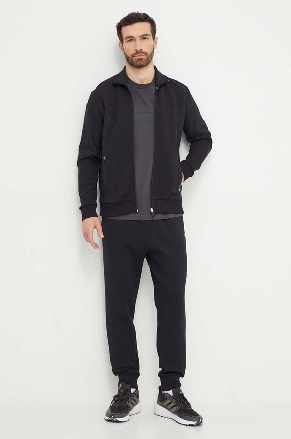 BOSS Green t-shirt 50513004 szary SS24