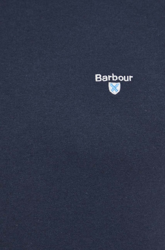 Barbour t-shirt męski bawełniany Essentials MTS0670 granatowy