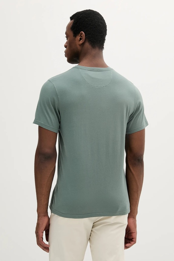 Îmbrăcăminte Barbour tricou bărbați bumbac Essentials MTS0670 verde