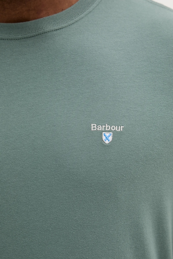 Barbour tricou bărbați bumbac Essentials MTS0670 verde