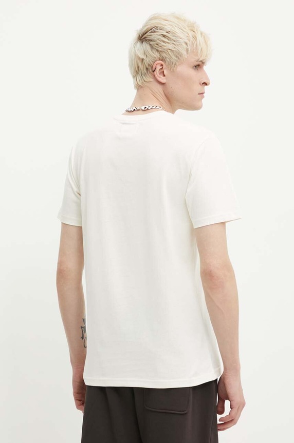 Ruházat Wood Wood pamut póló Ace AA Logo 10285709.2222 bézs