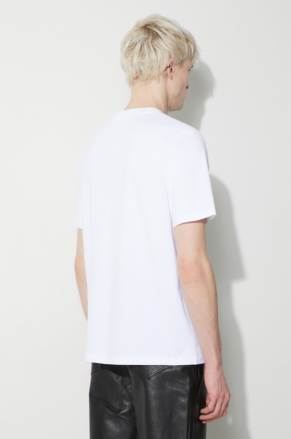 Clothing Wood Wood cotton t-shirt Bobby Double Logo 12345701.2512 white