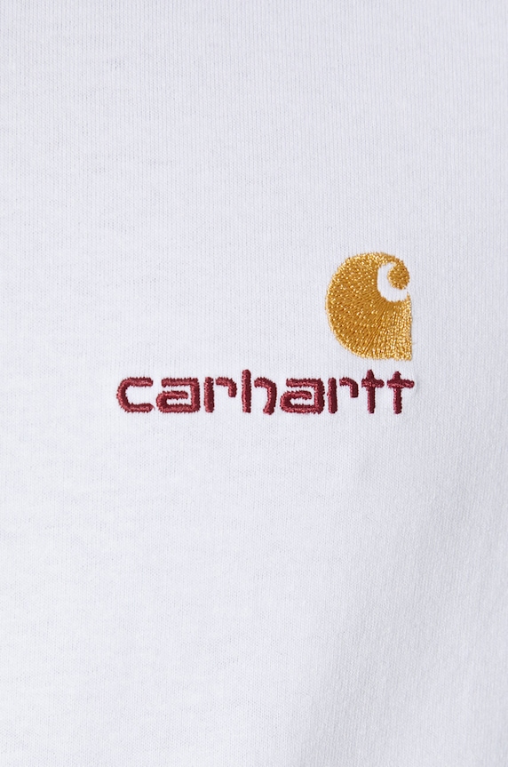 Бавовняна футболка Carhartt WIP S/S American Script T-Shirt I029956.02XX