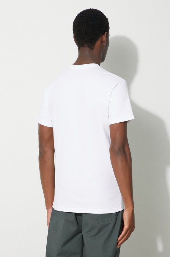 Odzież Carhartt WIP t-shirt bawełniany S/S Chase T-Shirt I026391.00RXX biały