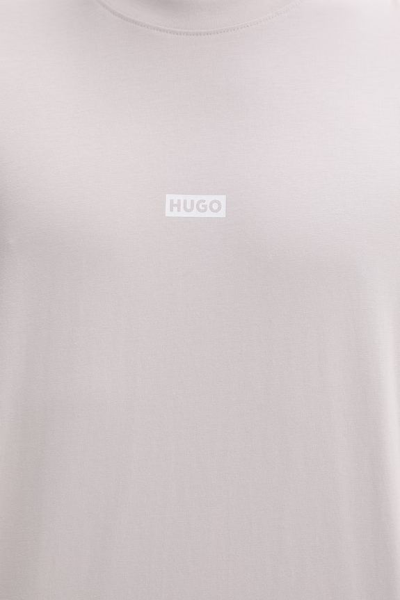 HUGO Blue tričko pánske bavlnené Nalono 50509776 fialová