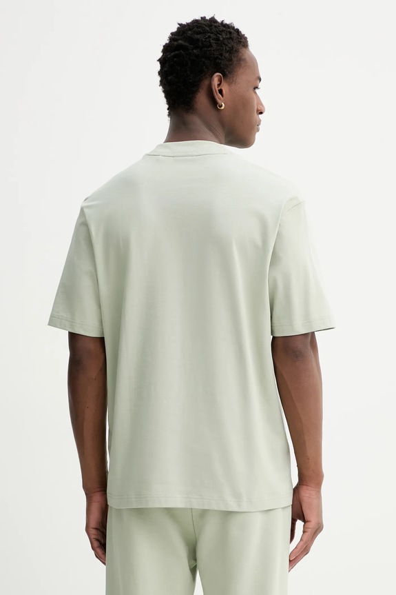 Îmbrăcăminte HUGO Blue tricou masculin din bumbac Nieros 50509991 verde
