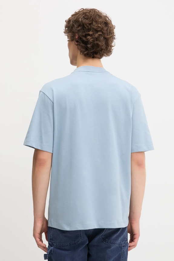 Îmbrăcăminte HUGO Blue tricou din bumbac Niley 50519984 albastru