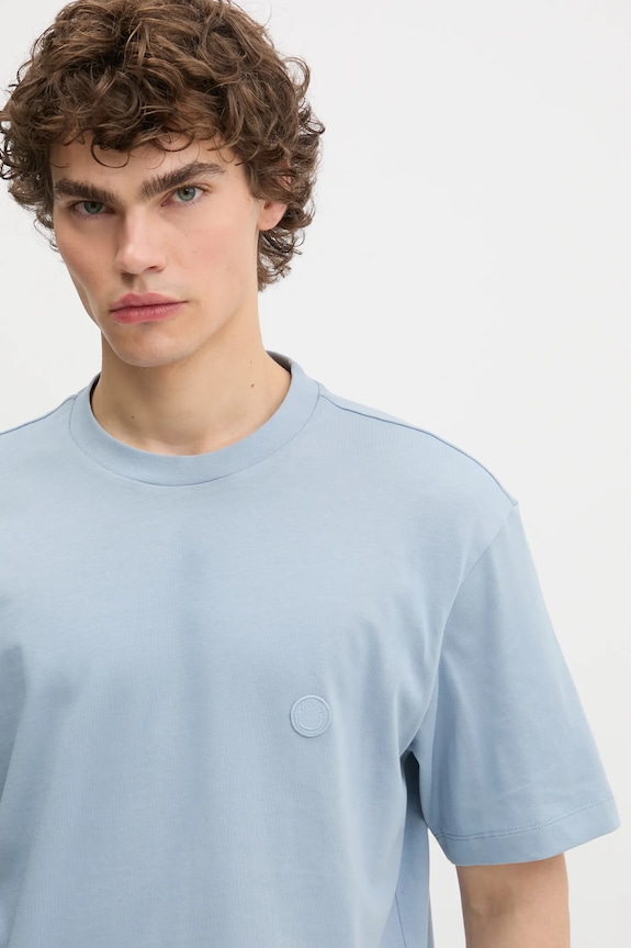 HUGO Blue tricou din bumbac Niley albastru 50519984