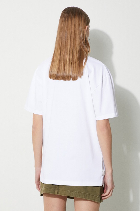 Filling Pieces cotton t-shirt 412420502127.110 white