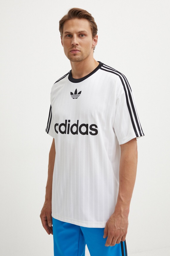 adidas Originals t-shirt regular biały IM9459