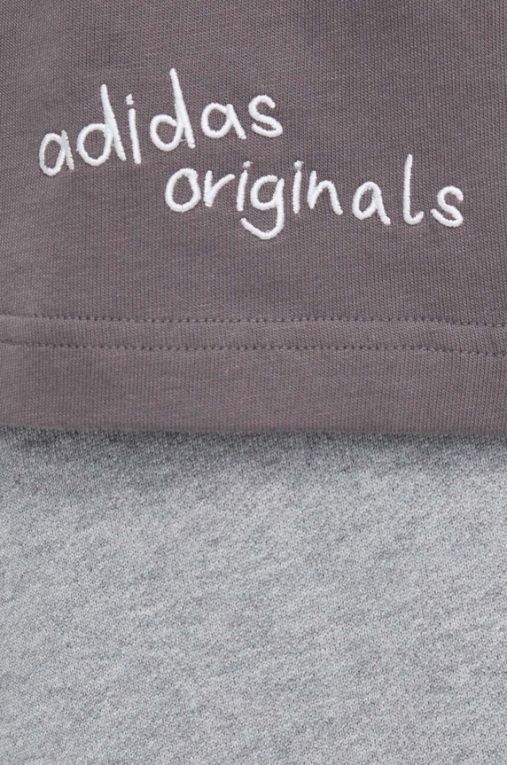 adidas Originals tricou din bumbac IM9680 gri