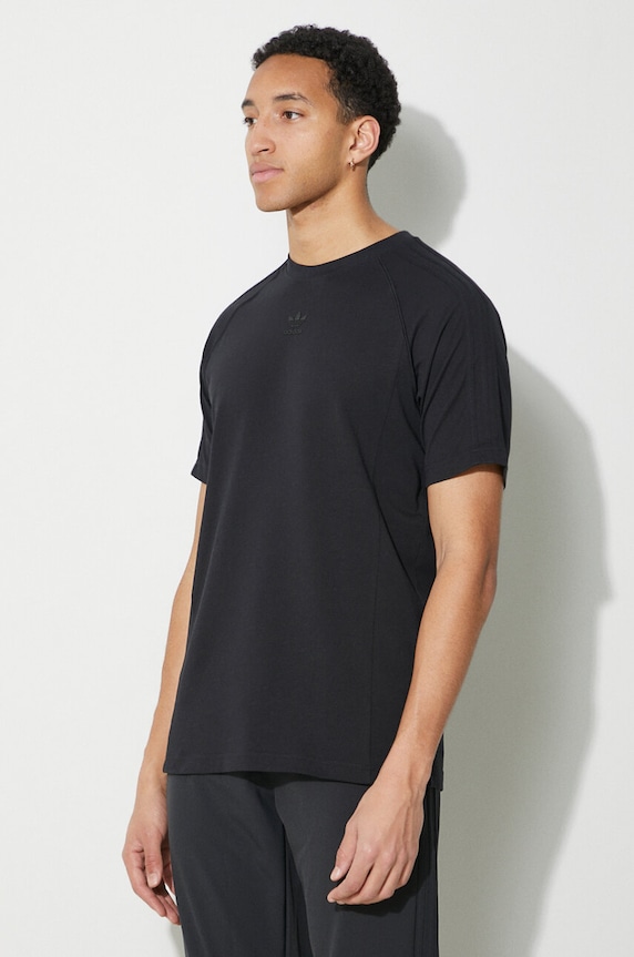Oblečení Bavlněné tričko adidas Originals IR9450 černá