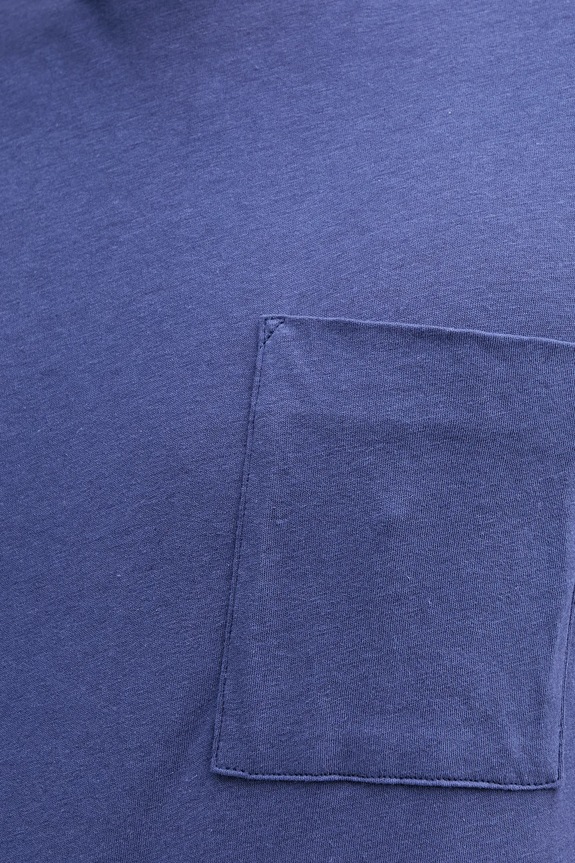 Μπλουζάκι με λινό μείγμα United Colors of Benetton 33CMU101R σκούρο μπλε