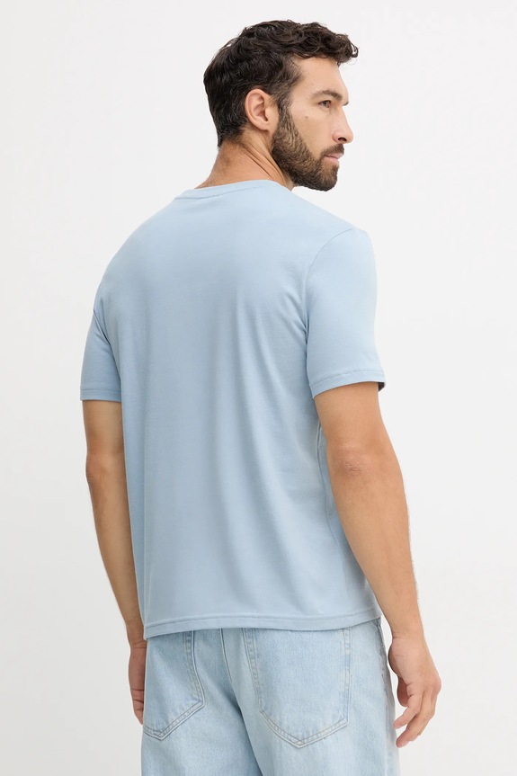 Îmbrăcăminte United Colors of Benetton tricou din bumbac 3MI5J1AF7 albastru