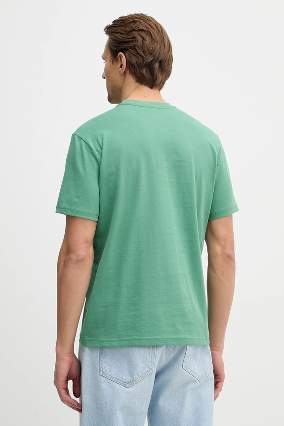 Oblečenie Bavlnené tričko United Colors of Benetton 3MI5J1AF7 zelená