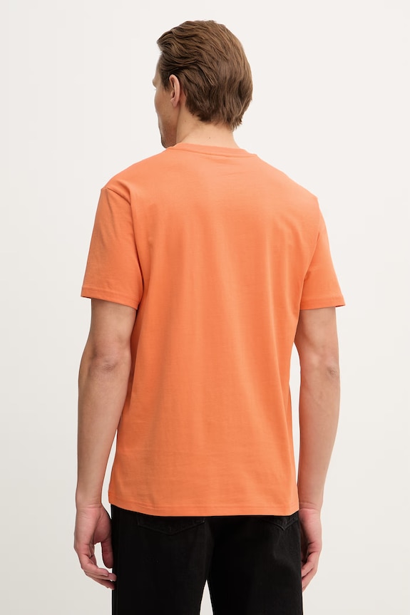 Oblečenie Bavlnené tričko United Colors of Benetton 3MI5J1AF7 oranžová