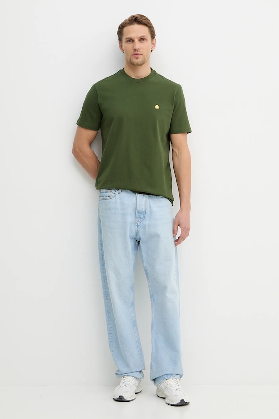 United Colors of Benetton tricou din bumbac 3MI5J1AF7 verde SS26