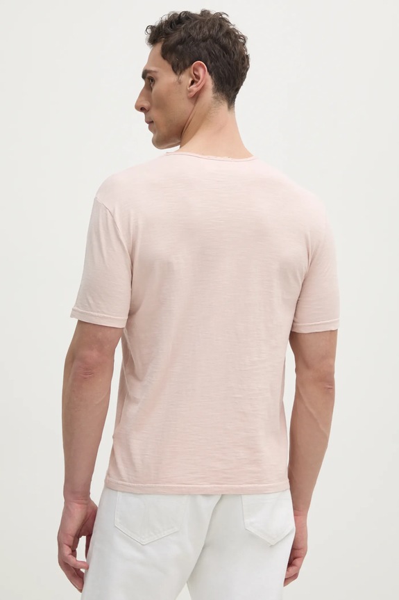 Odjeća Pamučna majica United Colors of Benetton 3JE1J19A5 roza