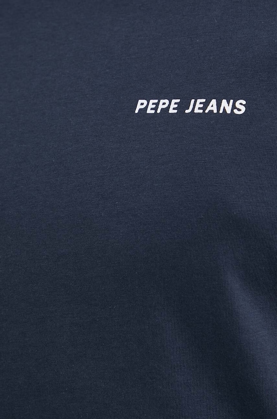 Pepe Jeans t-shirt bawełniany CALLUM PM509370 granatowy