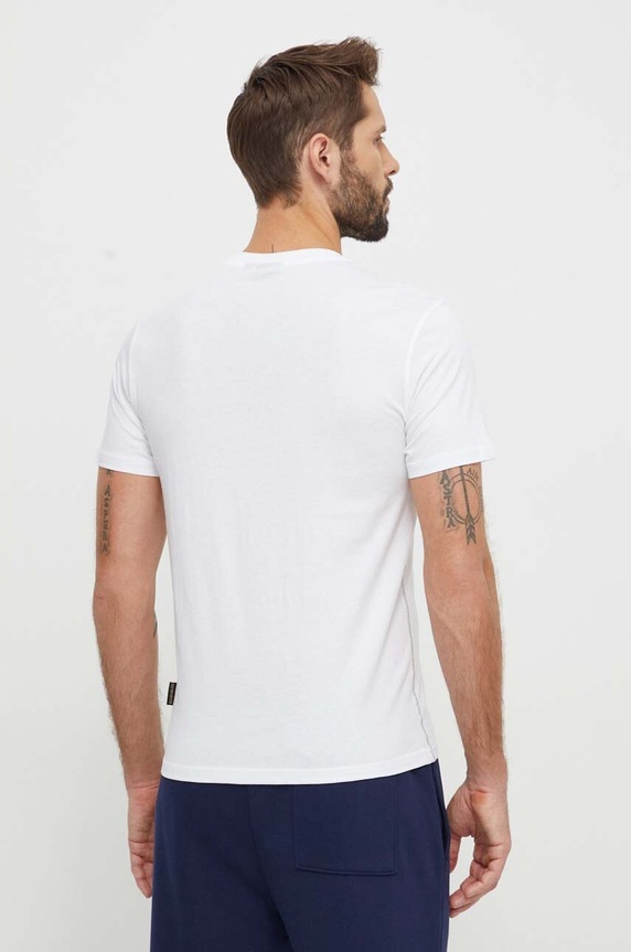Abbigliamento Napapijri t-shirt in cotone NP0A4HTO0021 bianco