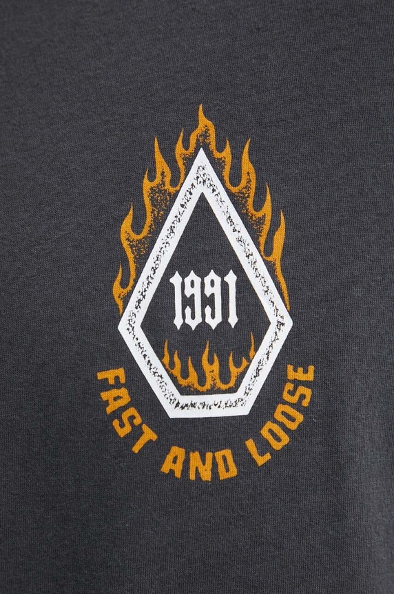 Bavlněné tričko Volcom A4312402