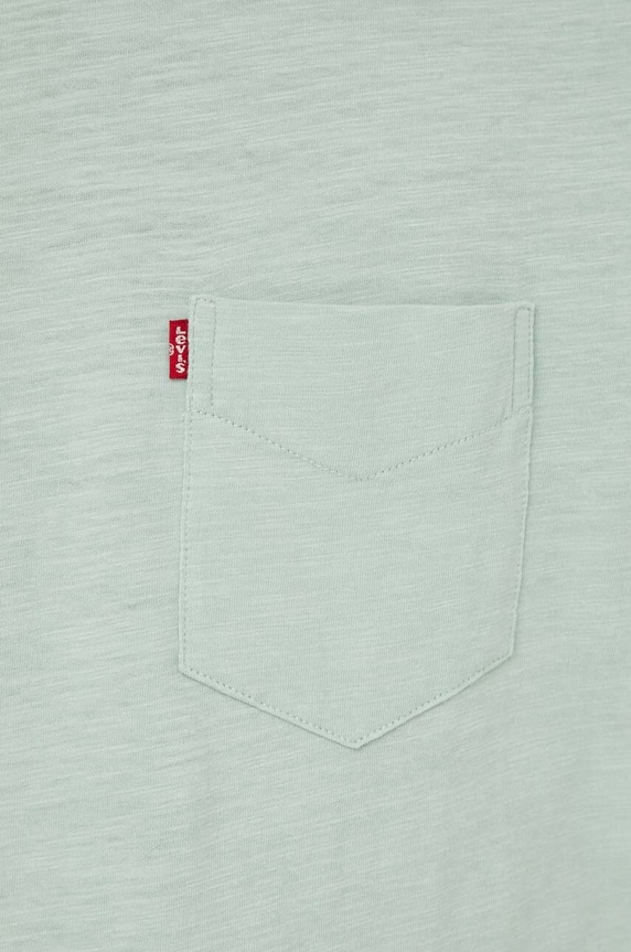 Levi's tričko pánské bavlněné SS CLASSIC POCKET TEE 19342 zelená