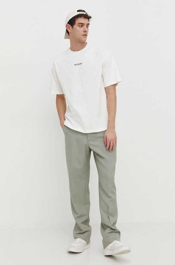 Sixth June t-shirt bawełniany 23981. biały SS24