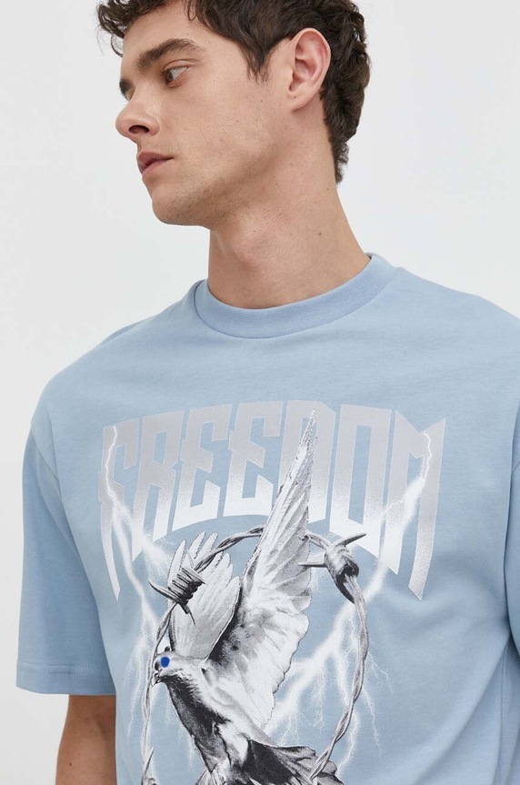 Sixth June pamut póló kék 25027