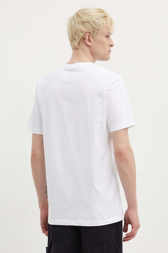 Ρούχα Βαμβακερό μπλουζάκι DC Size Matters ADYZT05338 λευκό