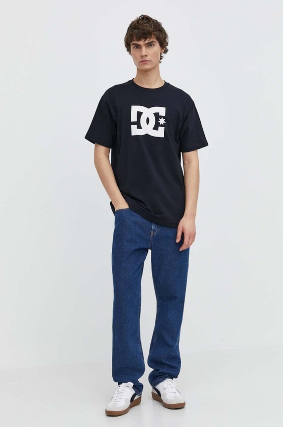 DC pamut póló Star ADYZT05373 sötétkék SS24