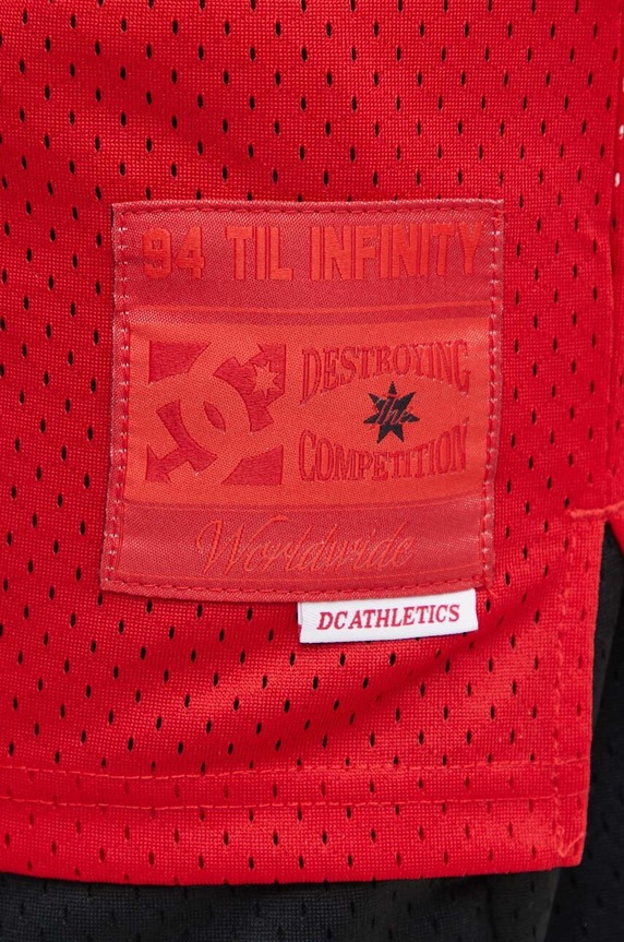 DC t-shirt Shy Town ADYKT03230 piros