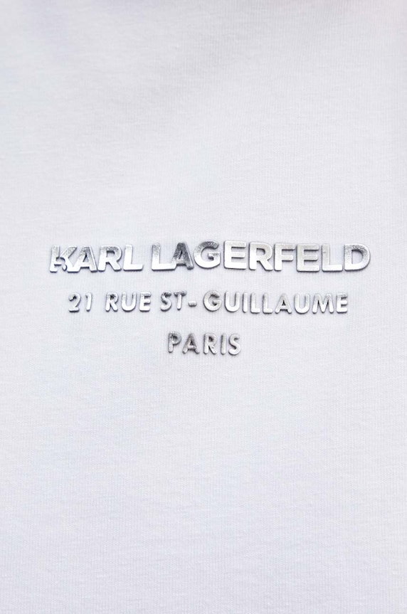 Karl Lagerfeld tricou 542221.755080 alb