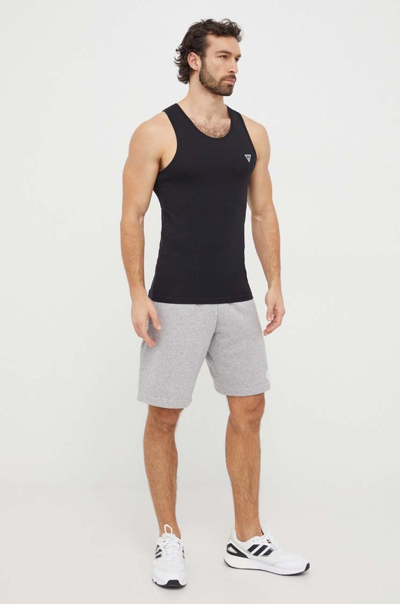 Guess tricou U97M02.KCD31 negru SS26