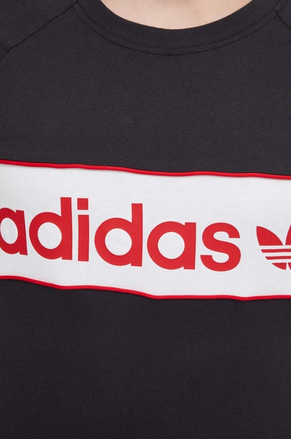 Pamučna majica adidas Originals Archive IS1404 crna