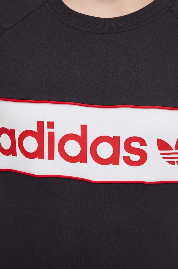 Pamučna majica adidas Originals Archive IS1404 crna